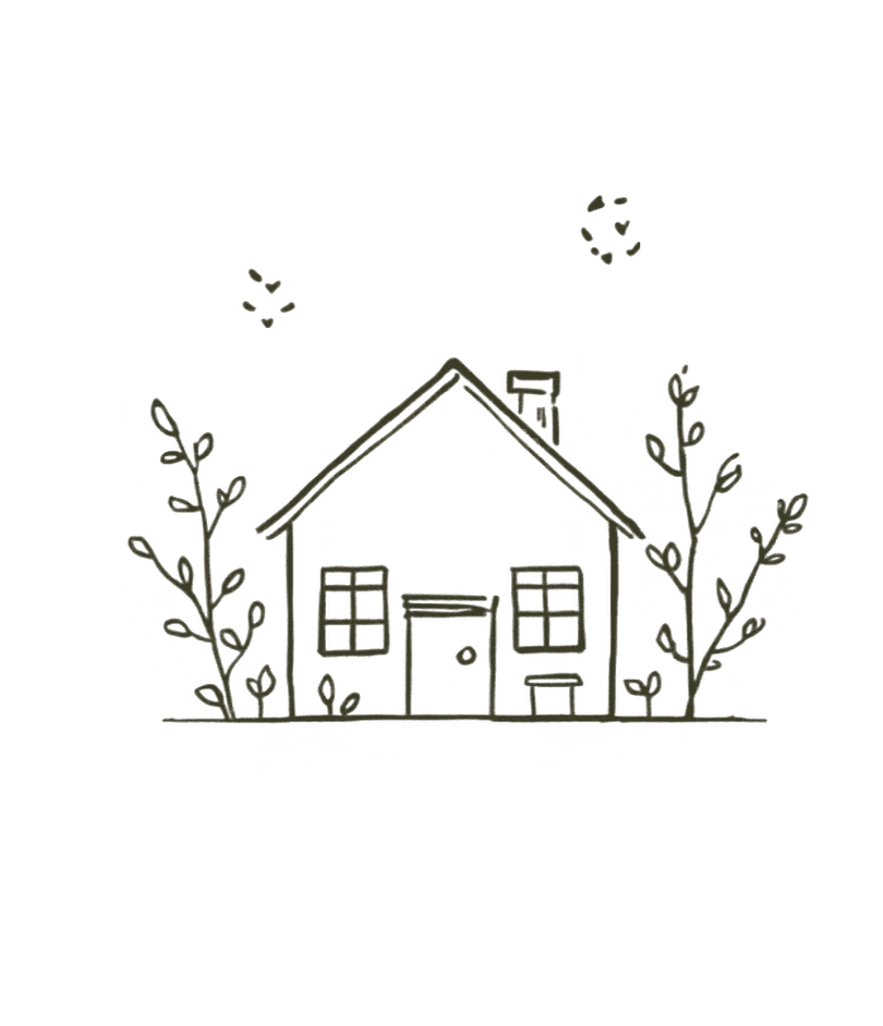 かわいい家のイラスト